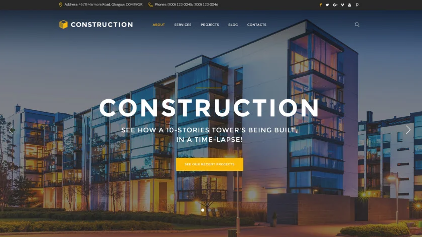 Corporate Website Project